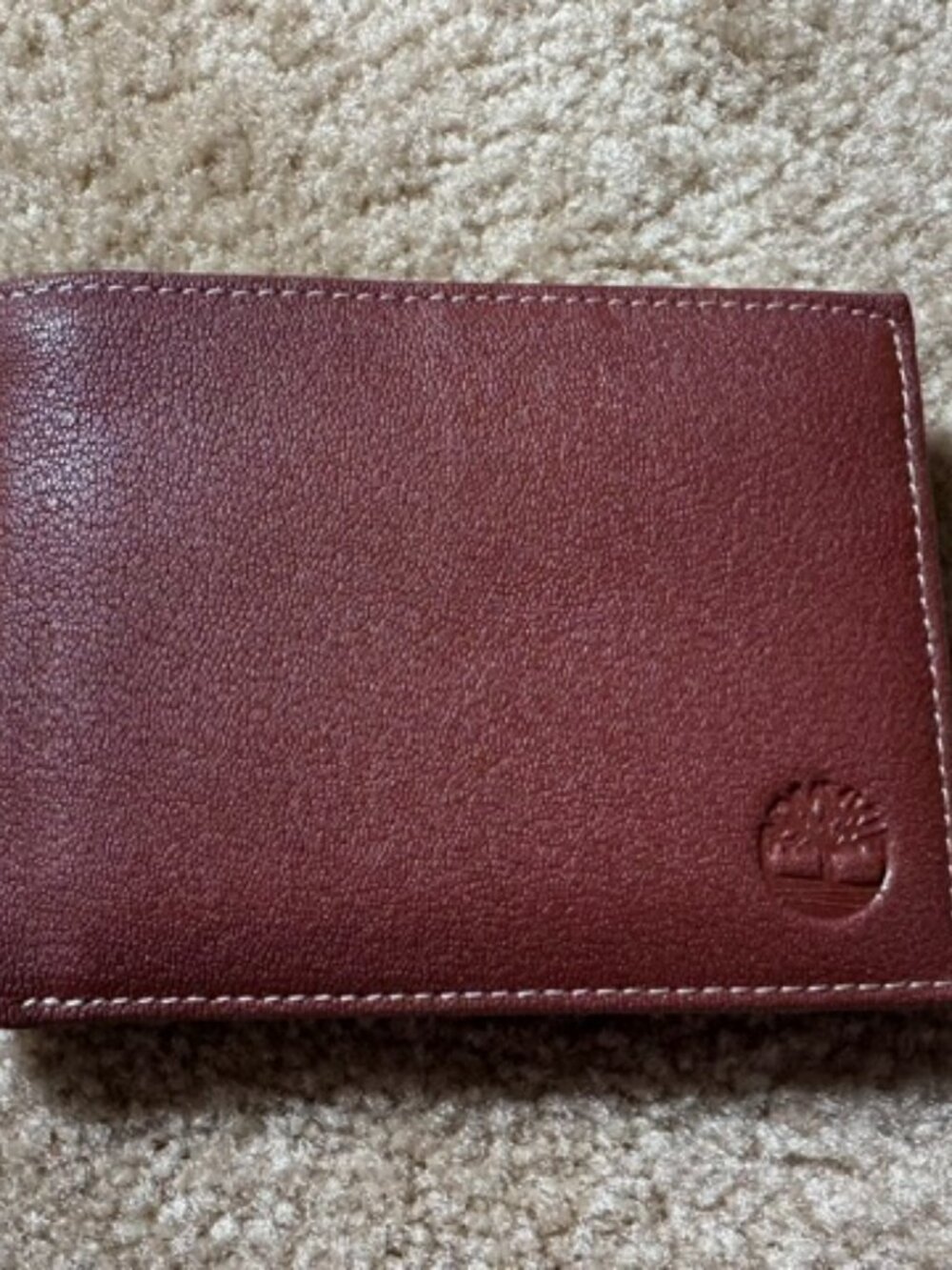 Brown Leather Timberland Wallet
